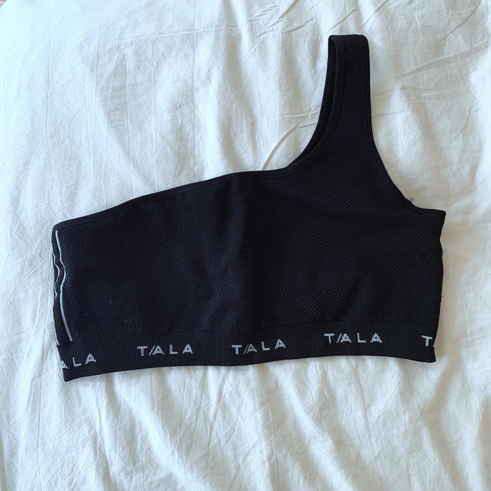 TALA ONE SHOULDER SPORTS BRA